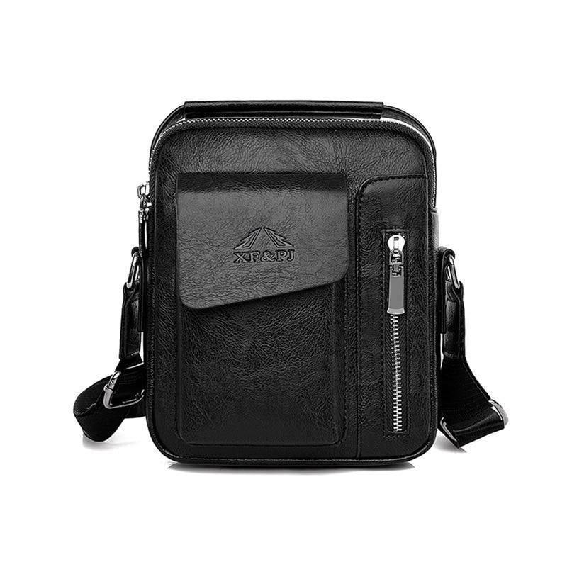 Bolsa Despojada De Couro - Mens Bag