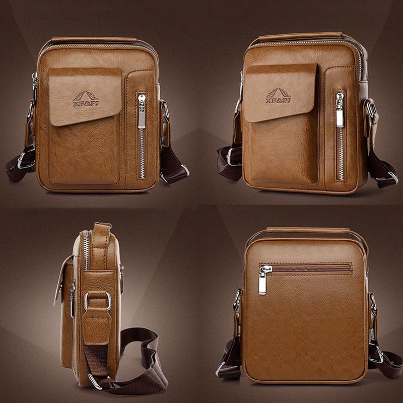 Bolsa Despojada De Couro - Mens Bag