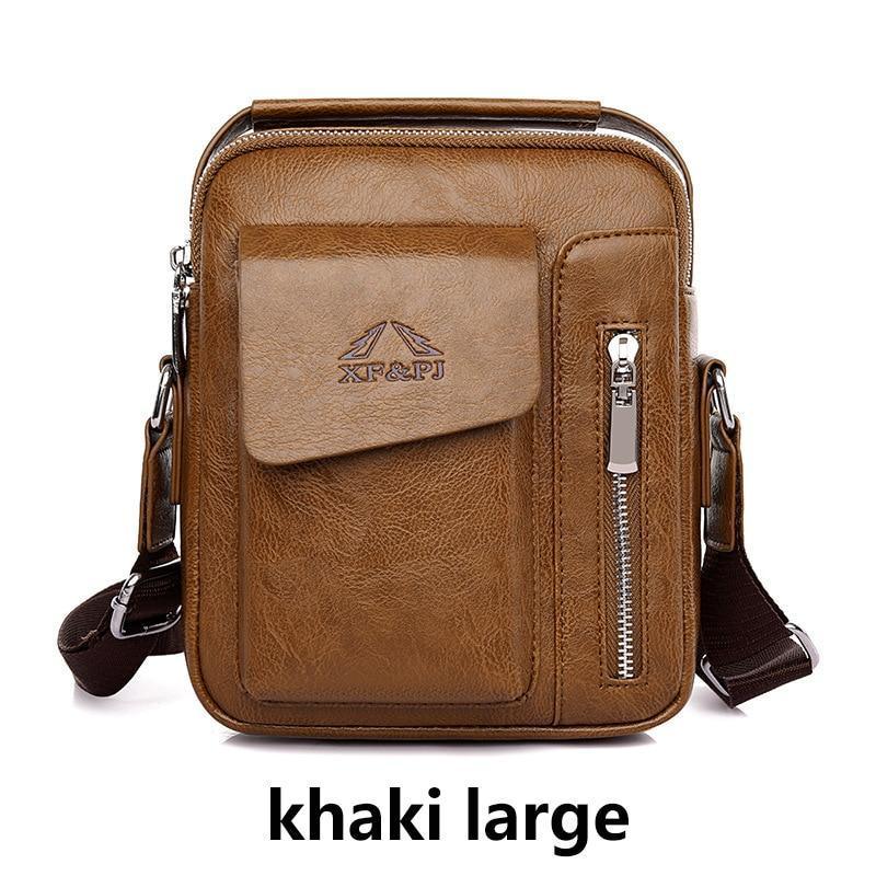 Bolsa Despojada De Couro - Mens Bag